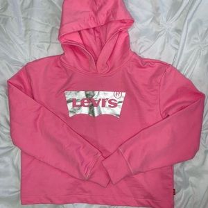 Kids levi’s hoodie size L girls